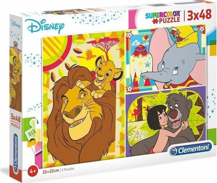 Пазл Clementoni Super kolor Disney classic 140651430