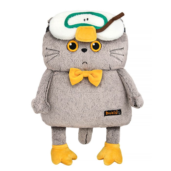 Кот Басик в маске для сна "Гусик" Kp34-293