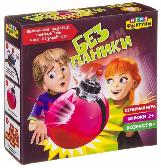 Настольная семейная игра Без паники 188705