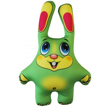 Игрушка Заяц зеленый Аи02жив33