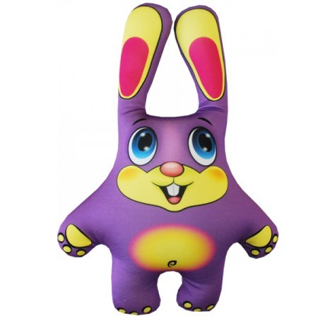 Игрушка Заяц фиолетовый Аи02жив31