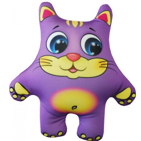 Игрушка Кот фиолетовый Аи02жив27