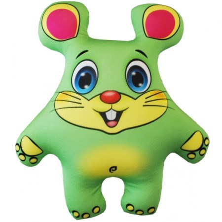 Игрушка Мышь зеленая Аи02жив25