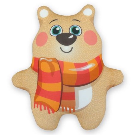 Игрушка Мишка в шарфе 01 АБ01216881