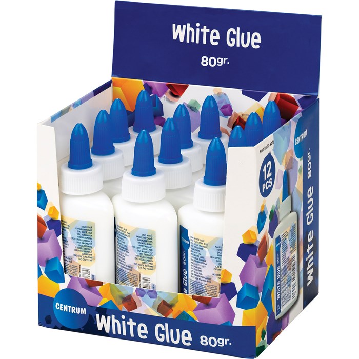 80838 Клей белый ПВА канцелярский 80 мл. 80838