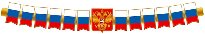 Гирлянда "Символика РФ" ГР1-14775 463-0-1120-2542-2