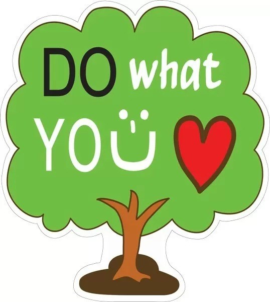 Украшение на скотче "Do what you love" 079.365 079.365