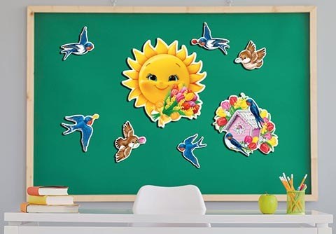 Комплект украшений на скотче "Яркое солнышко" 6-65-012 6-65-012