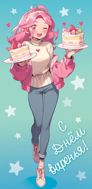 Конверт для денег "С Днём Варенья" ОКЛ-286 ОКЛ-286