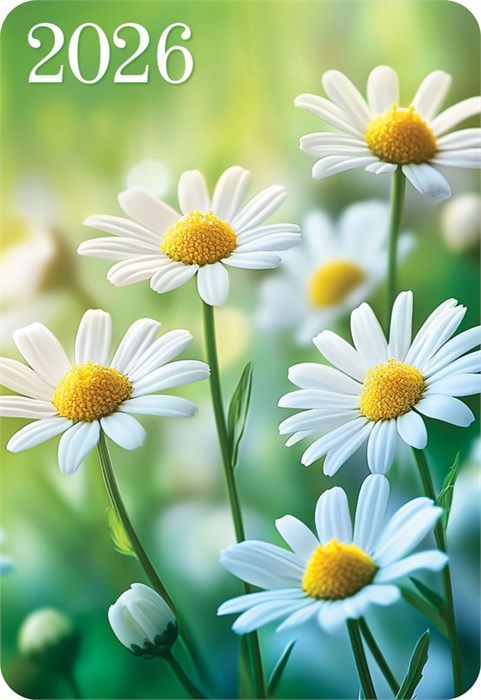 Карманный календарь 2026 "Полевые цветы" КГ-26-310 КГ-26-310