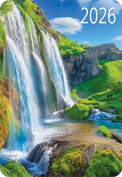 Карманный календарь 2026 "Водопады" КГ-26-299 КГ-26-299