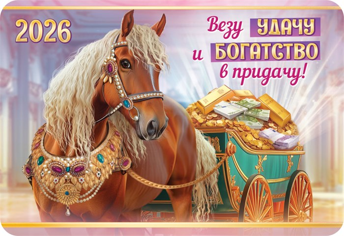 Карманный календарь 2026 "Символ года" КГ-26-139 КГ-26-139