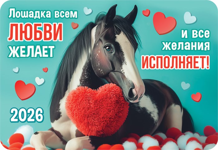 Карманный календарь 2026 "Символ года" КГ-26-147 КГ-26-147