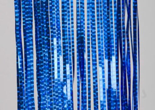 Новогодний дождик "Тёмно-синий с голографией" арт.20-150-ТсинГ 20-150-ТсинГ