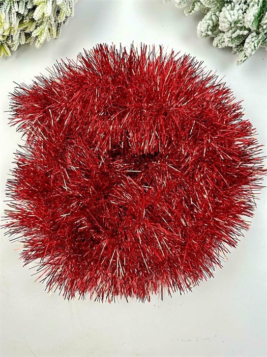 Новогодняя мишура "Красная" арт.5-180-7-Кр 5-180-7-Кр