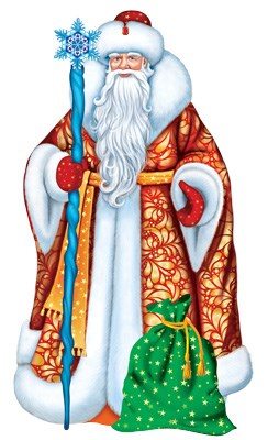 Новогодний плакат "Дед Мороз" Ф-15244 463-0-1120-3432-5