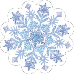Украшение на скотче "Снежинка" 88.426 88.426