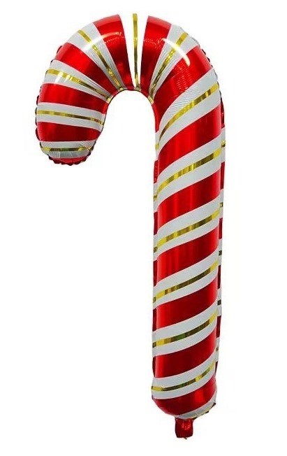 Фольгированный шар "Леденец трость" Ч54343 Ч54343