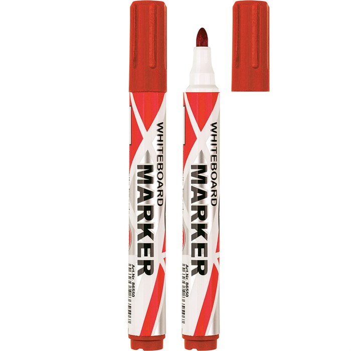 80979  Маркер для доски ,красный(кругл.након.) 80979