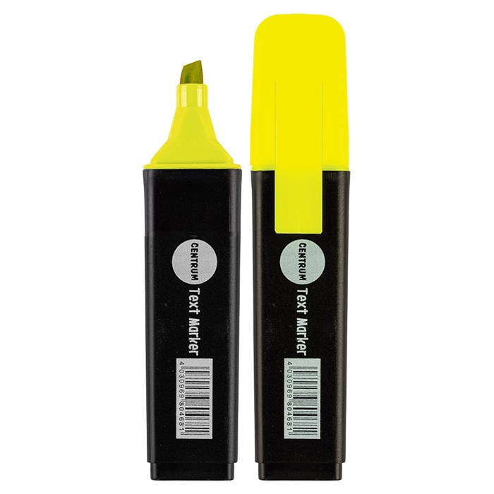 80248 Маркер -текстовыделитель желтый 80248