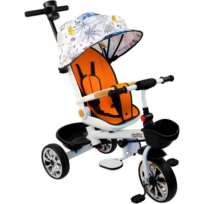 Велосипед трехколесный Dvizhok белый FG240528279L-2 колеса ЭВА  10"/8" 357-847