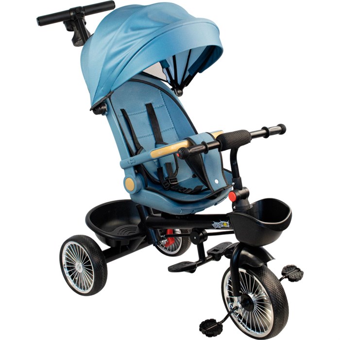 Велосипед трехколесный Dvizhok синий FG240528288L-1 колеса ЭВА 12"/10" 357-870