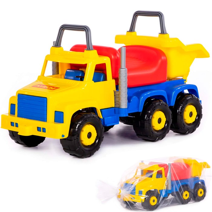 Автомобиль каталка Супергигант-2 жёлто-красный 24590 П-Е /2/ 357-501