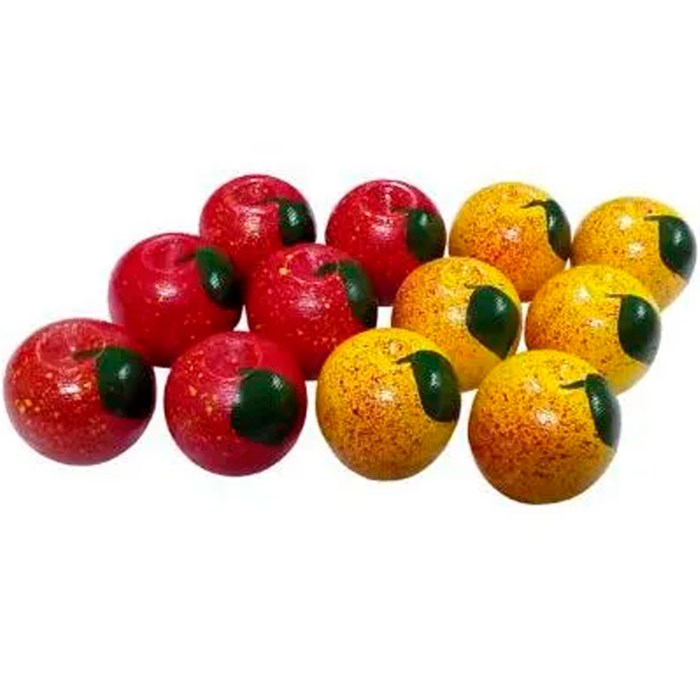 Счетный материал Яблочки(12 шт)(RNToys) Д-713 478-439