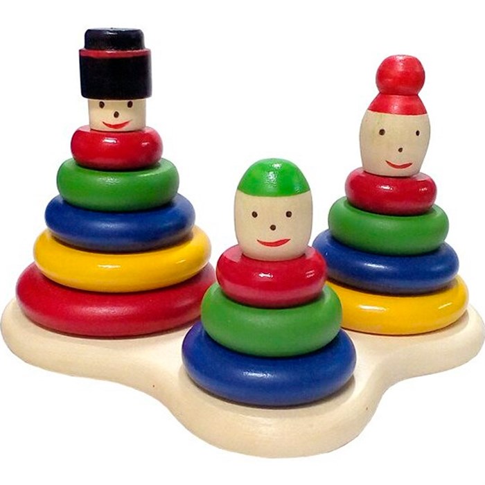 Пирамидка Семейка (R NToys) Д-373 478-438