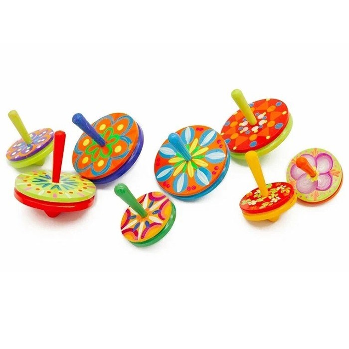 Деревянный волчок "Двойной" большой 7824 379-647