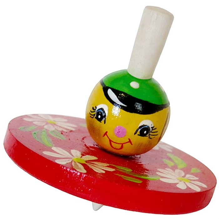 Деревянный Волчок Колобок 122551 478-757