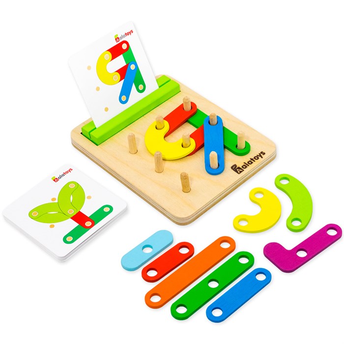 Деревянный Развивающий набор РН05 /16/ 979-380