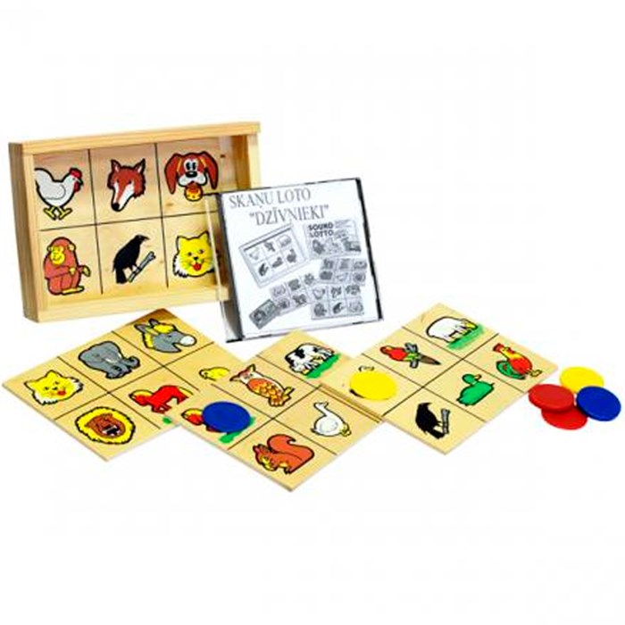 Деревянная игра Животные 1601 478-176