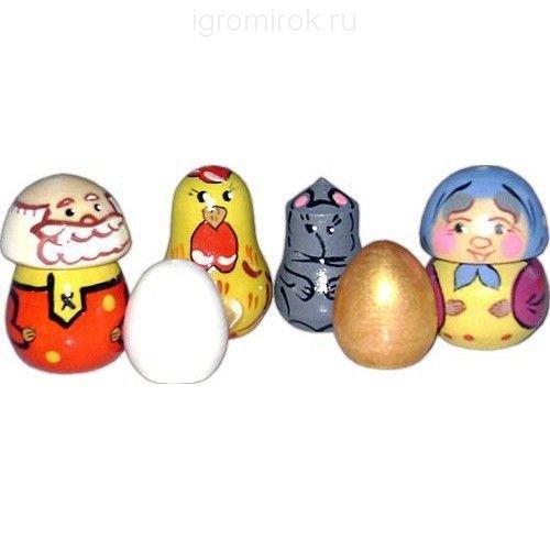 Кукольный театр Курочка Ряба 6 шт. пальчиковый Р-45/768 317-808