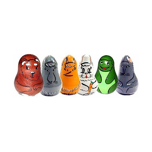 Кукольный театр Теремок 6 шт. пальчиковый Р-45/722 317-812