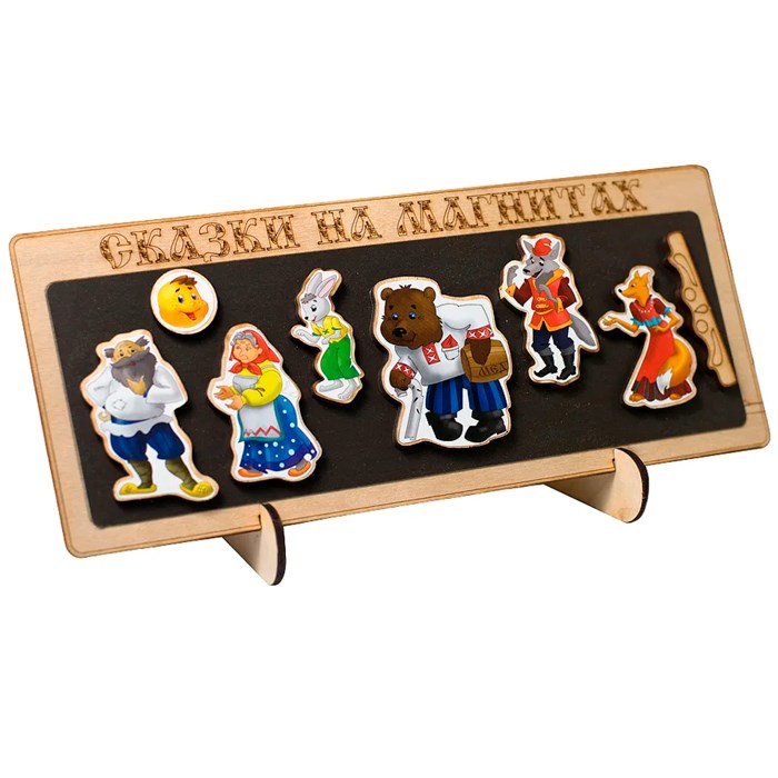 Деревянная сказка на магнитах Колобок К-0543/2 278-946