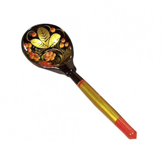 Деревянная ложка большая расписная Р-45/793 279-685