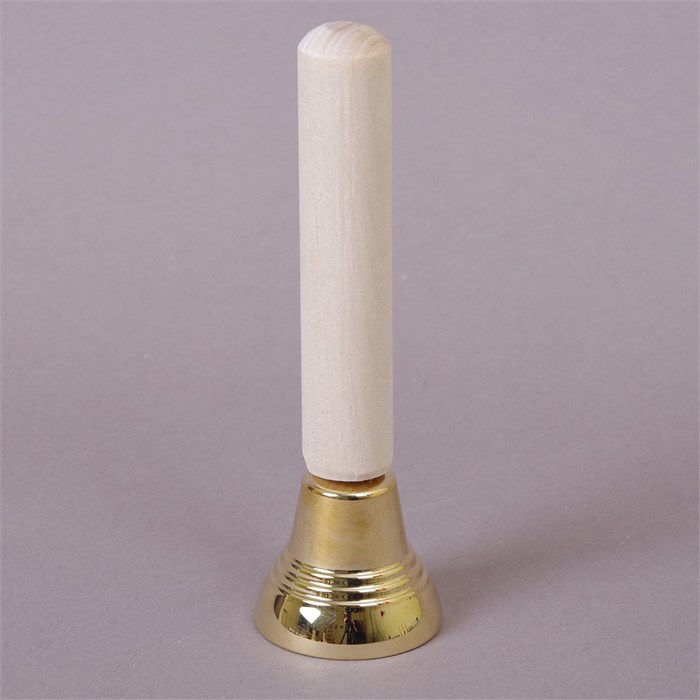 Деревянный Валдайский колокольчик № 2 D 35 мм на ручке сп-вк-02/1 379-518