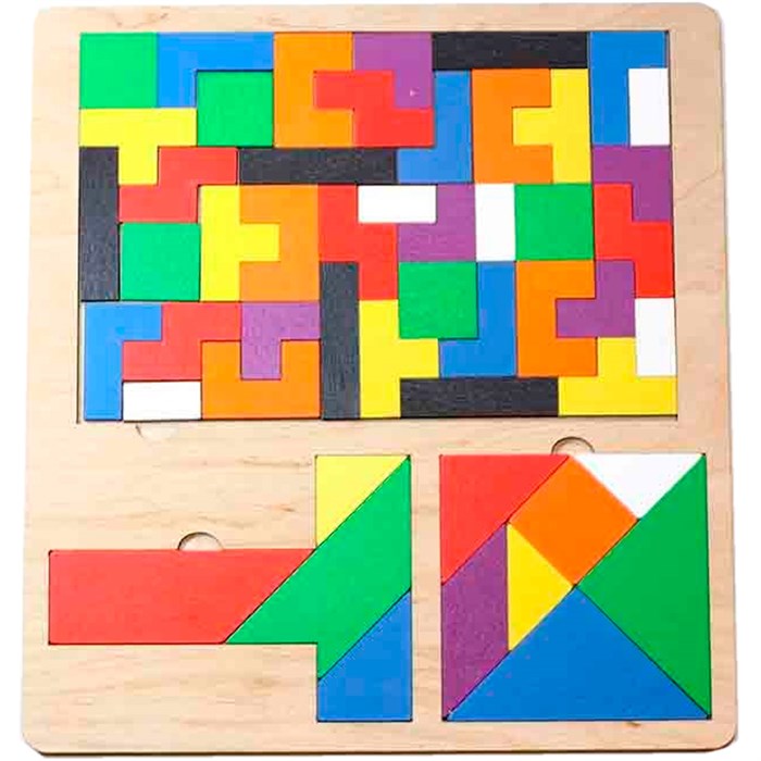 Деревянный пазл TETRISWOOD 00796 380-056