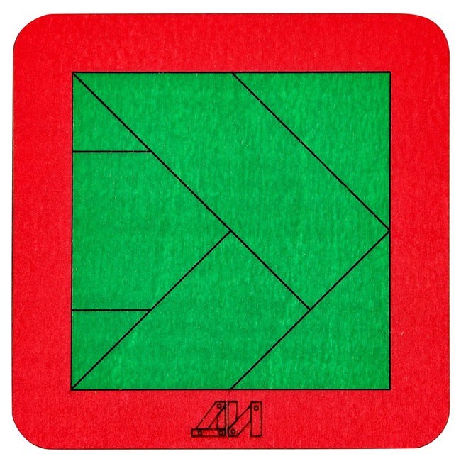 Деревянная головоломка Квадрат ДИ2509 378-487