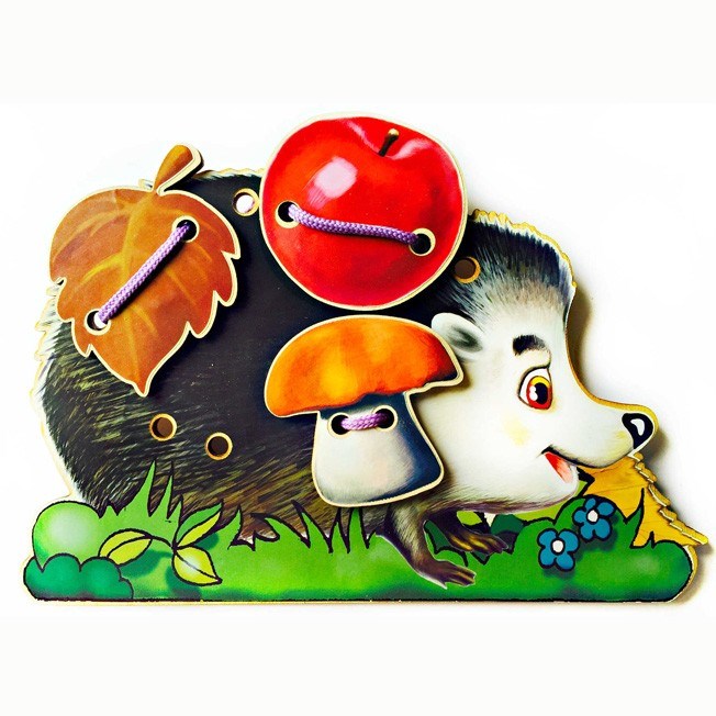 Деревянная шнуровка Ежик 7790 278-614