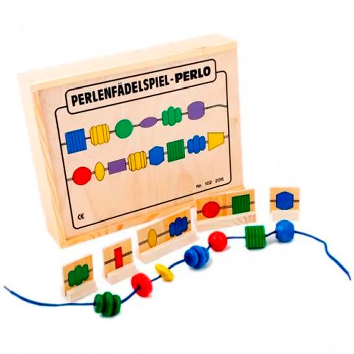 Деревянная Бусинка Шнуровка 5006 478-375