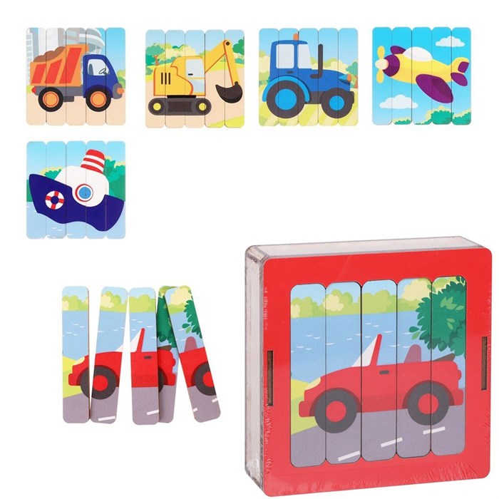 Деревянный Пазл Транспорт 962207 478-629