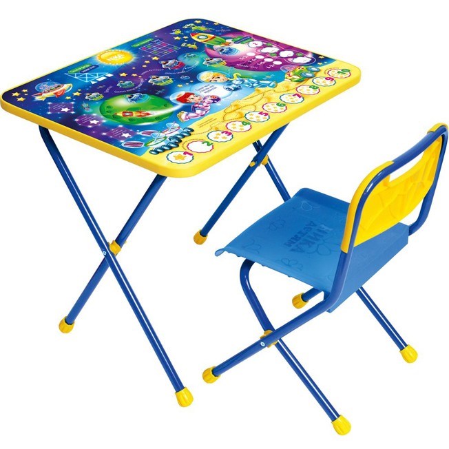 Набор мебели для детей КП/8 Познайка Математика в космосе /Ника/ 197-262