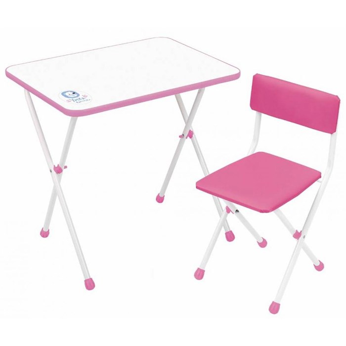 Набор мебели для детей КНД1/Р розовый /Ника/ 198-002