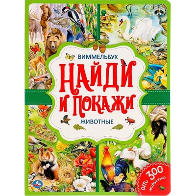 Книга Умка 9785506044505 Животные.Найди и покажи.Виммельбух А4 885-712