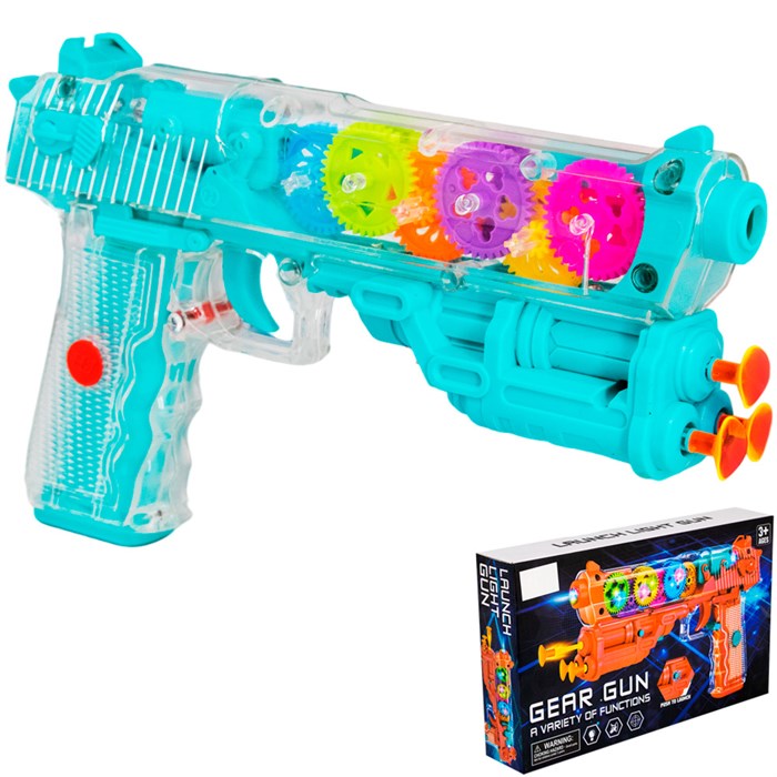 Пистолет на батарейках608AHJ в коробке 336-614