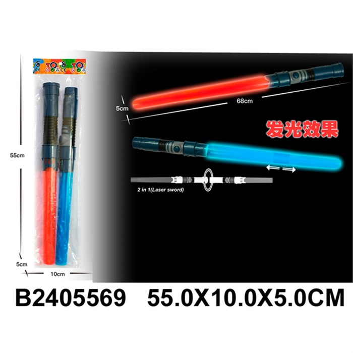 Меч 582-4A на батарейках в пак. 337-018