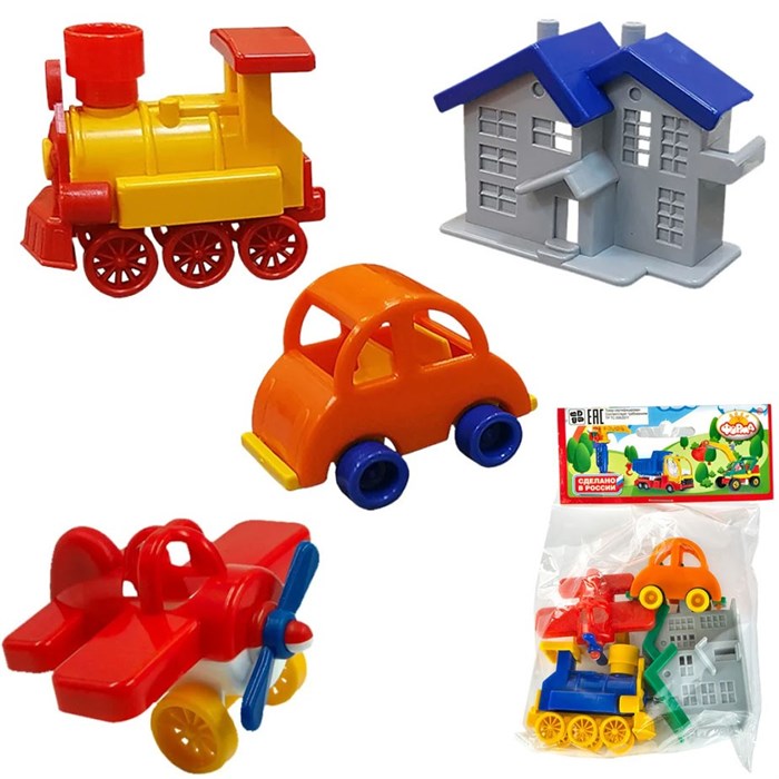 Набор погремушек № 1 С-95-Ф /45/ 515-937