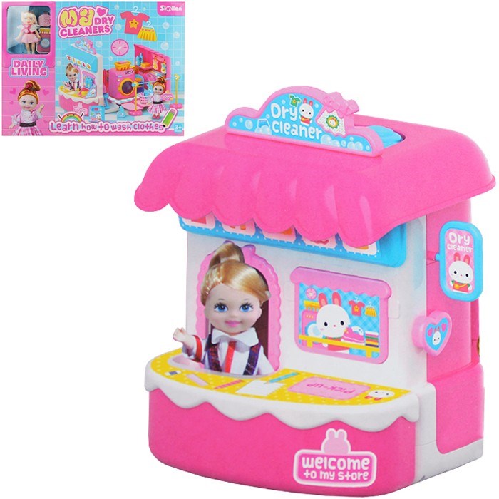 Игровой набор 075QL кукла с аксесс. в коробке 516-369